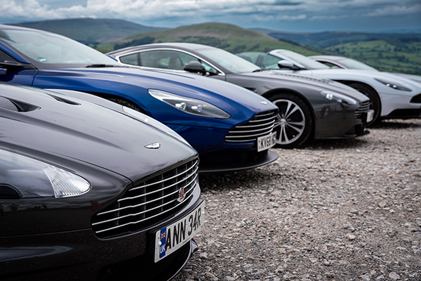 Aston Martin Owners Club (22) take on a digital roadbook challenge.